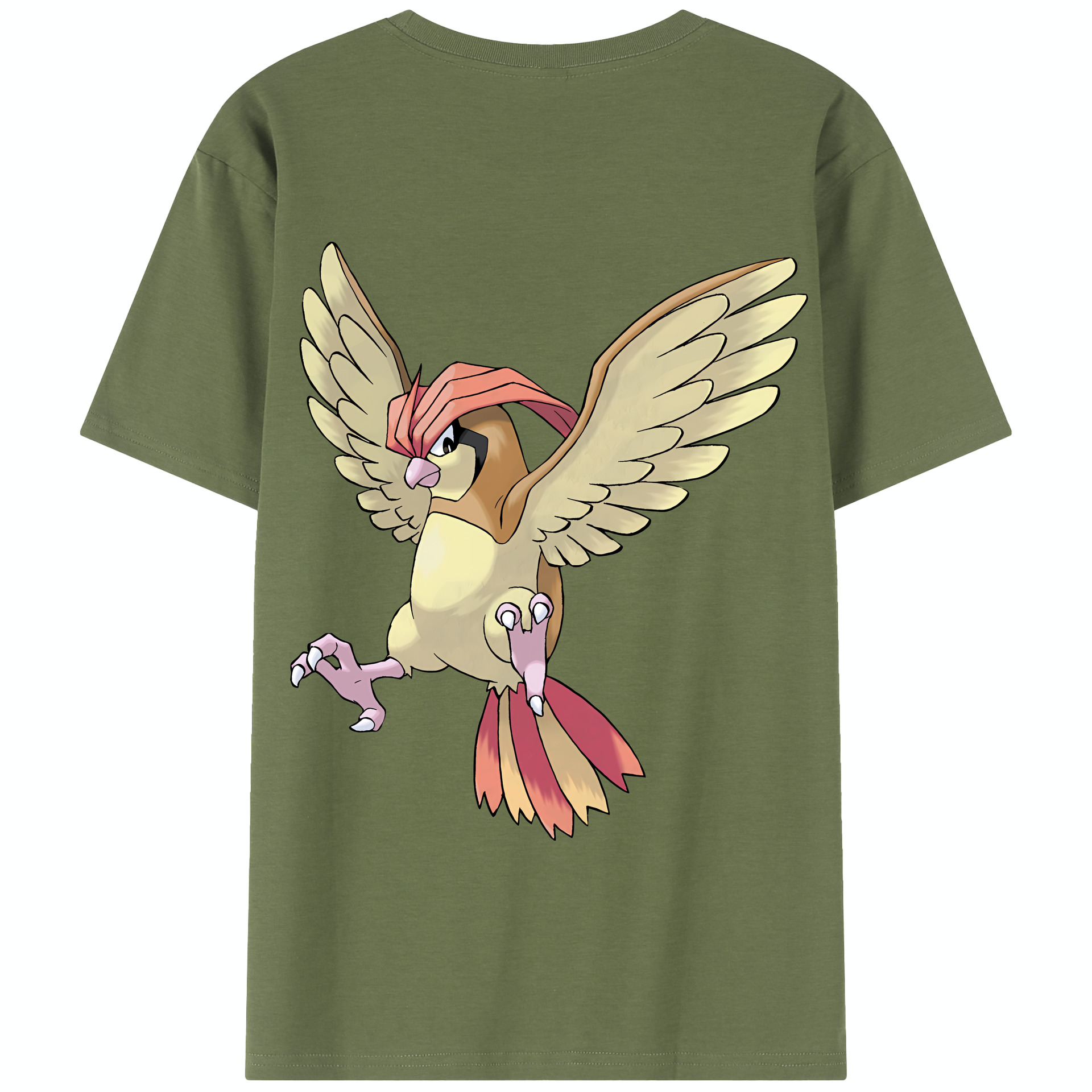 （画像用） ポケットモンスター Pokémon 綿100％半袖Tシャツ（背面プリント）